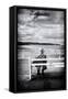 Elderly Male Beside the Sea-Rory Garforth-Framed Stretched Canvas