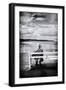 Elderly Male Beside the Sea-Rory Garforth-Framed Photographic Print