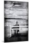 Elderly Male Beside the Sea-Rory Garforth-Mounted Photographic Print