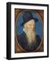 Elderly Man in a Black Hat, 1588-Isaac Oliver-Framed Giclee Print