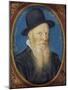 Elderly Man in a Black Hat, 1588-Isaac Oliver-Mounted Giclee Print