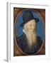 Elderly Man in a Black Hat, 1588-Isaac Oliver-Framed Giclee Print