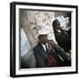 Elderly Men Posing with Cigars, Havana, Cuba, West Indies, Central America-Lee Frost-Framed Photographic Print