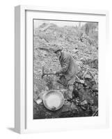 Elderly Miner Named "Daddy"-null-Framed Photographic Print