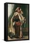 Elderly Moroccan Jew, 1867-Alfred Dehodencq-Framed Stretched Canvas