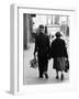 Elderly Polish Couple Walking Hand in Hand-Paul Schutzer-Framed Premium Photographic Print