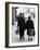 Elderly Polish Couple Walking Hand in Hand-Paul Schutzer-Framed Photographic Print