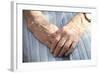 Elderly Woman's Hands-Victor De Schwanberg-Framed Premium Photographic Print