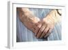 Elderly Woman's Hands-Victor De Schwanberg-Framed Photographic Print