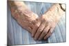 Elderly Woman's Hands-Victor De Schwanberg-Mounted Photographic Print