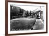 Eldora, Colorado - Street Scene-Lantern Press-Framed Premium Giclee Print