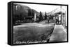 Eldora, Colorado - Street Scene-Lantern Press-Framed Stretched Canvas
