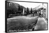 Eldora, Colorado - Street Scene-Lantern Press-Framed Stretched Canvas