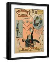 Eldora, Premier Equilibrist and Juggler of the World Poster-Lantern Press-Framed Art Print