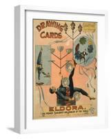 Eldora, Premier Equilibrist and Juggler of the World Poster-Lantern Press-Framed Art Print
