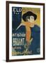 Eldorado, Aristide Bruant, 1892-Henri de Toulouse-Lautrec-Framed Giclee Print