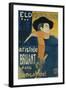 Eldorado, Aristide Bruant, 1892-Henri de Toulouse-Lautrec-Framed Giclee Print