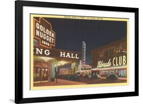 Eldorado Club, Golden Nugget, Las Vegas, Nevada-null-Framed Premium Giclee Print