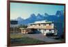 Eldorado Motel in the Mountains-null-Framed Art Print