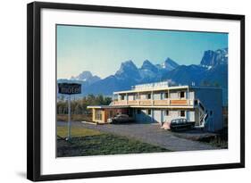 Eldorado Motel in the Mountains-null-Framed Art Print