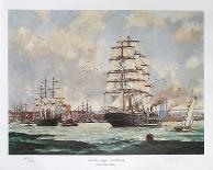 Morning Departure, New York Harbour-Eldred Clark Johnson-Framed Collectable Print