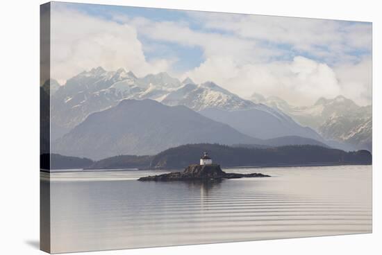 Eldred Rock Lighthouse, Alaska '09-Monte Nagler-Stretched Canvas