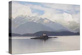 Eldred Rock Lighthouse, Alaska '09-Monte Nagler-Stretched Canvas