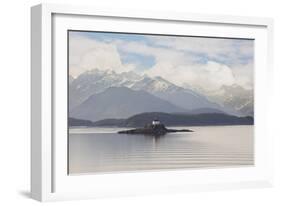 Eldred Rock Lighthouse, Alaska '09-Monte Nagler-Framed Photographic Print