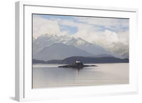 Eldred Rock Lighthouse, Alaska '09-Monte Nagler-Framed Photographic Print