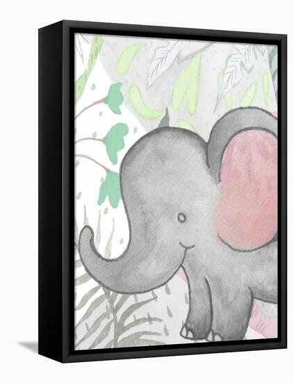 Ele in the Tropics-Elizabeth Medley-Framed Stretched Canvas