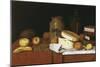 Eleame Figs and Newspaper-William Michael Harnett-Mounted Giclee Print