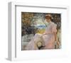 Eleanor 1907-Frank Weston Benson-Framed Art Print