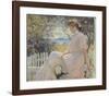 Eleanor 1907-Frank Weston Benson-Framed Art Print