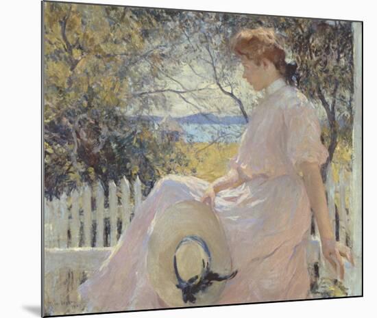 Eleanor 1907-Frank Weston Benson-Mounted Art Print