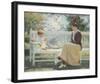 Eleanor and Benny, 1916-Frank Weston Benson-Framed Premium Giclee Print