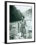 Eleanor Chittenden with Elwha River Trout-Asahel Curtis-Framed Photographic Print