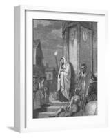 'Eleanor doing penance for witchcraft', 1441, (1789)-Anker Smith-Framed Giclee Print