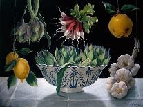 Radishes, Artichokes and Garlic-ELEANOR FEIN-Framed Giclee Print