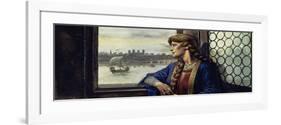 Eleanor Felt Abandoned by Her Husband When He Became King of England-Alberto Salinas-Framed Giclee Print