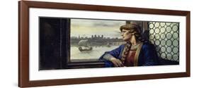 Eleanor Felt Abandoned by Her Husband When He Became King of England-Alberto Salinas-Framed Giclee Print