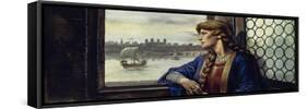 Eleanor Felt Abandoned by Her Husband When He Became King of England-Alberto Salinas-Framed Stretched Canvas