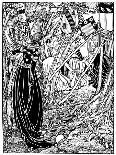 Sir Lancelot Goes to Guinevere as Ambassador-Eleanor Fortescue Brickdale-Art Print