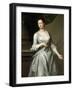 Eleanor Nightingale, 1727 (Oil on Canvas)-John Smibert-Framed Giclee Print