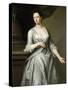 Eleanor Nightingale, 1727 (Oil on Canvas)-John Smibert-Stretched Canvas