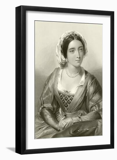 Eleanor of Castile, Queen of King Edward I-null-Framed Giclee Print
