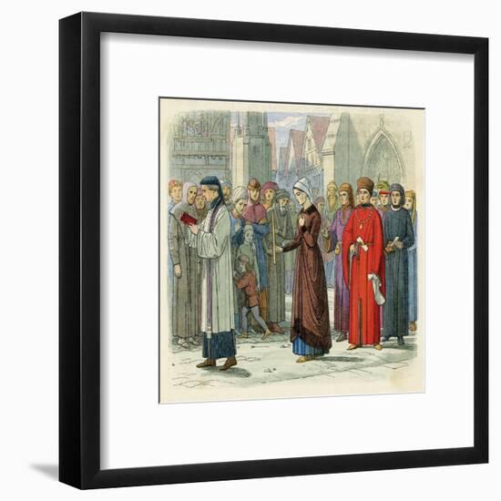 Eleanor of Gloucester-James Doyle-Framed Art Print
