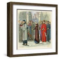 Eleanor of Gloucester-James Doyle-Framed Art Print