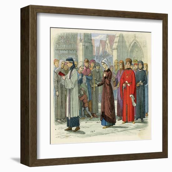 Eleanor of Gloucester-James Doyle-Framed Art Print