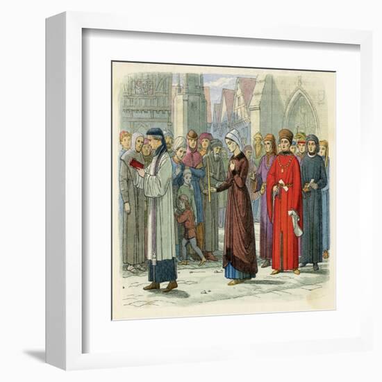 Eleanor of Gloucester-James Doyle-Framed Art Print