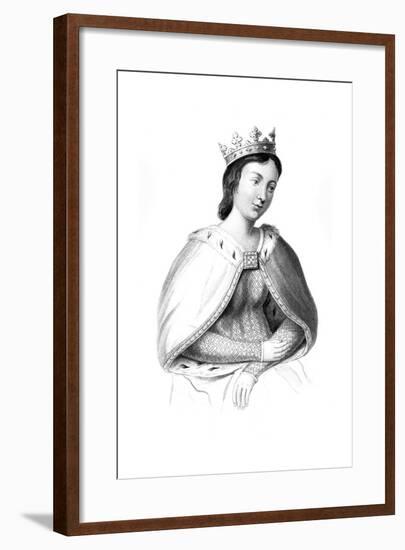 Eleanor of Provence (C1223-129), 1851-Henry Colburn-Framed Giclee Print